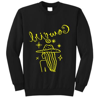 Reverse Cowgirl Script Stars Sweatshirt