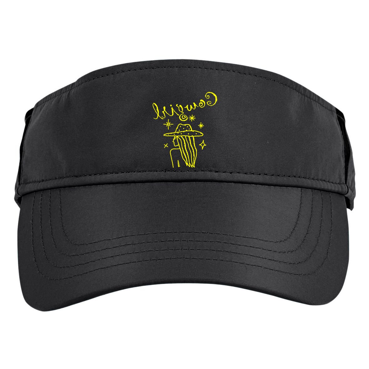 Reverse Cowgirl Script Stars Adult Drive Performance Visor