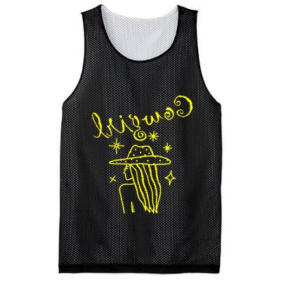 Reverse Cowgirl Script Stars Mesh Reversible Basketball Jersey Tank