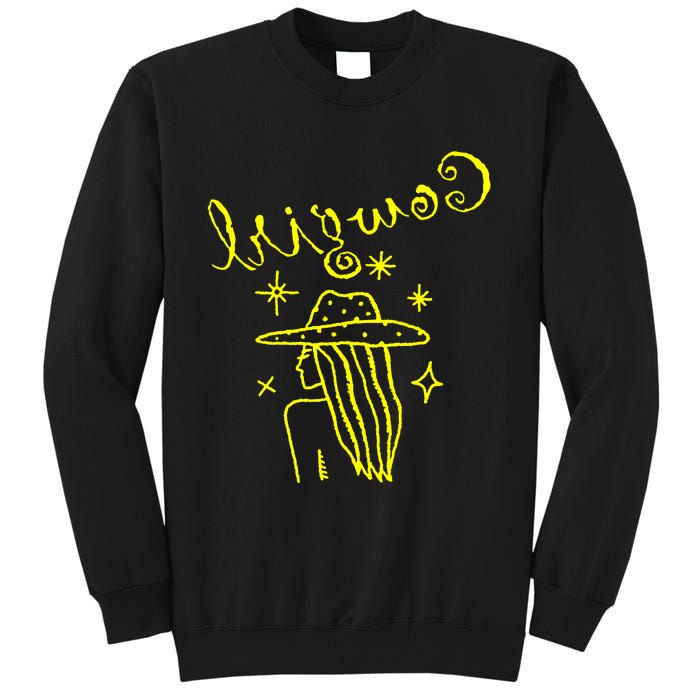 Reverse Cowgirl Script Stars Tall Sweatshirt