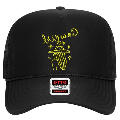 Reverse Cowgirl Script Stars Trucker Hat