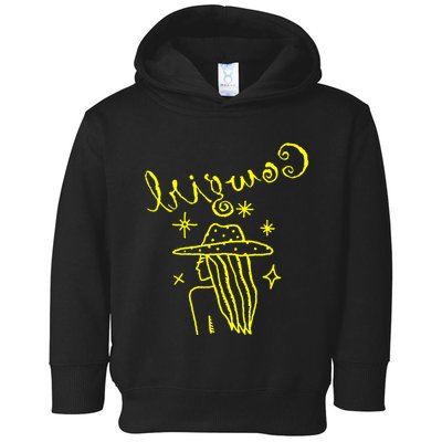 Reverse Cowgirl Script Stars Toddler Hoodie