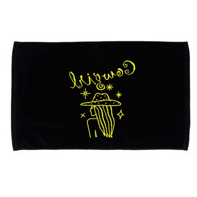 Reverse Cowgirl Script Stars Microfiber Hand Towel
