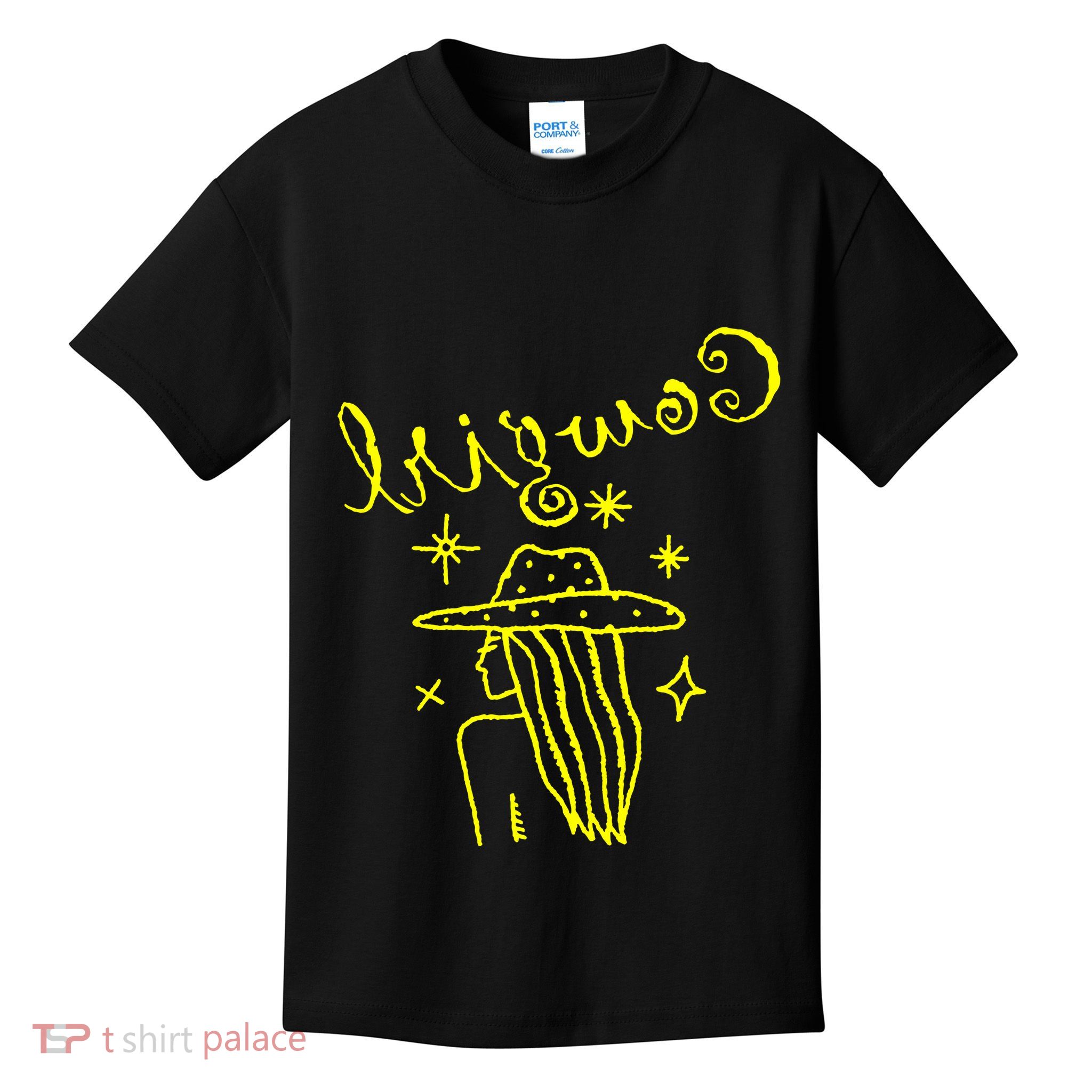 Reverse Cowgirl Script Stars Kids T-Shirt