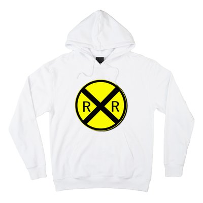 Railroad Crossing Sign Simple Easy Halloween Costume Hoodie