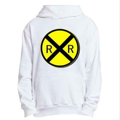 Railroad Crossing Sign Simple Easy Halloween Costume Urban Pullover Hoodie