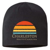 Retro Charleston South Carolina Sustainable Beanie