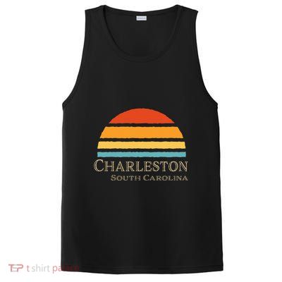 Retro Charleston South Carolina PosiCharge Competitor Tank