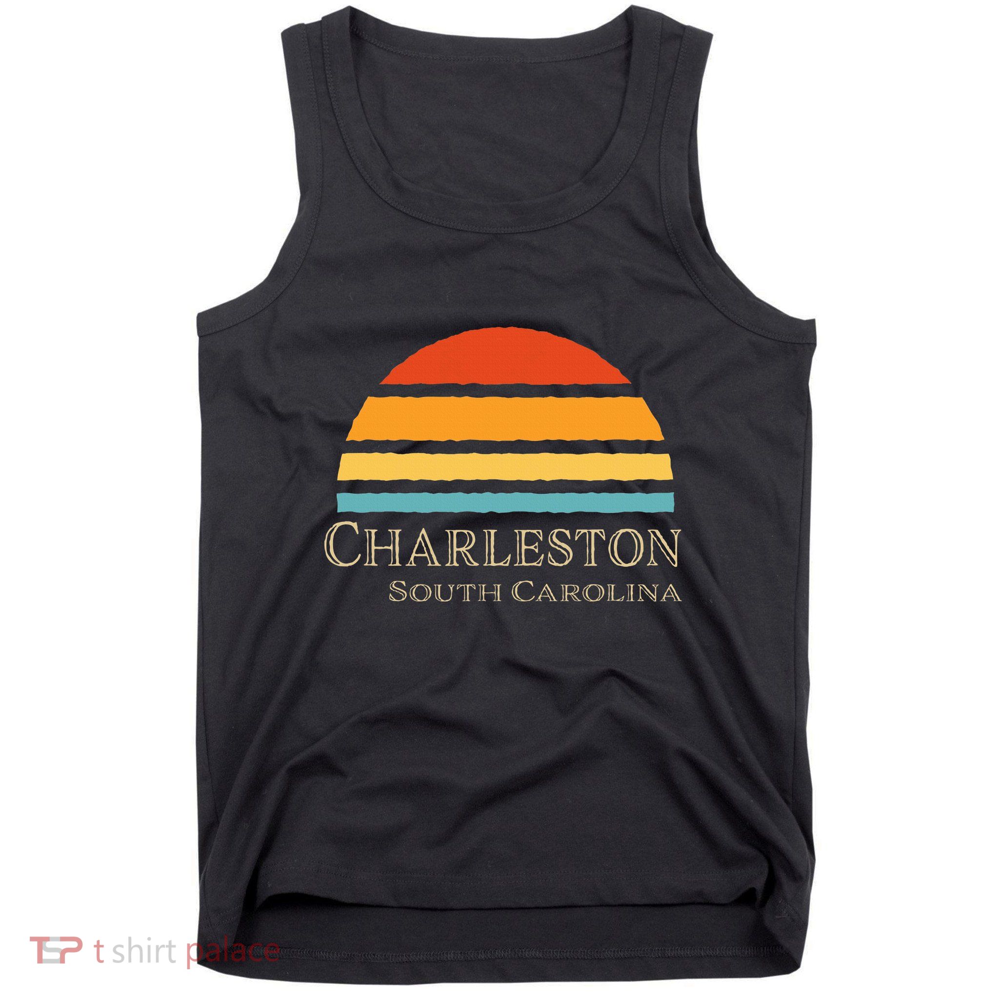 Retro Charleston South Carolina Tank Top