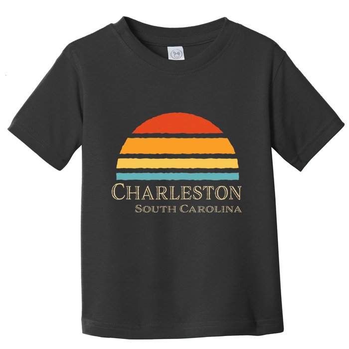 Retro Charleston South Carolina Toddler T-Shirt