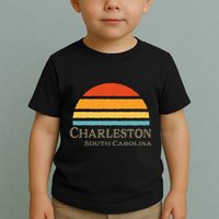 Retro Charleston South Carolina Toddler T-Shirt