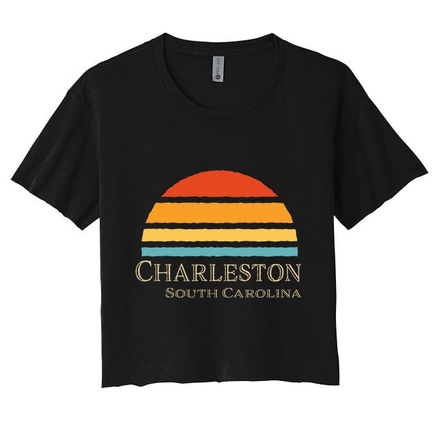 Retro Charleston South Carolina Crop Top