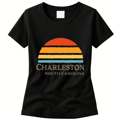 Retro Charleston South Carolina Womens T-Shirt