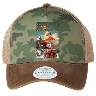 Retro Christmas Story Line Legacy Tie Dye Trucker Hat