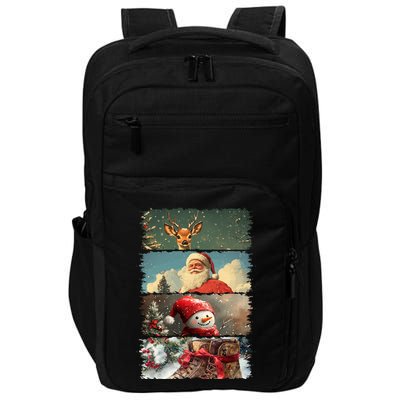 Retro Christmas Story Line Impact Tech Backpack