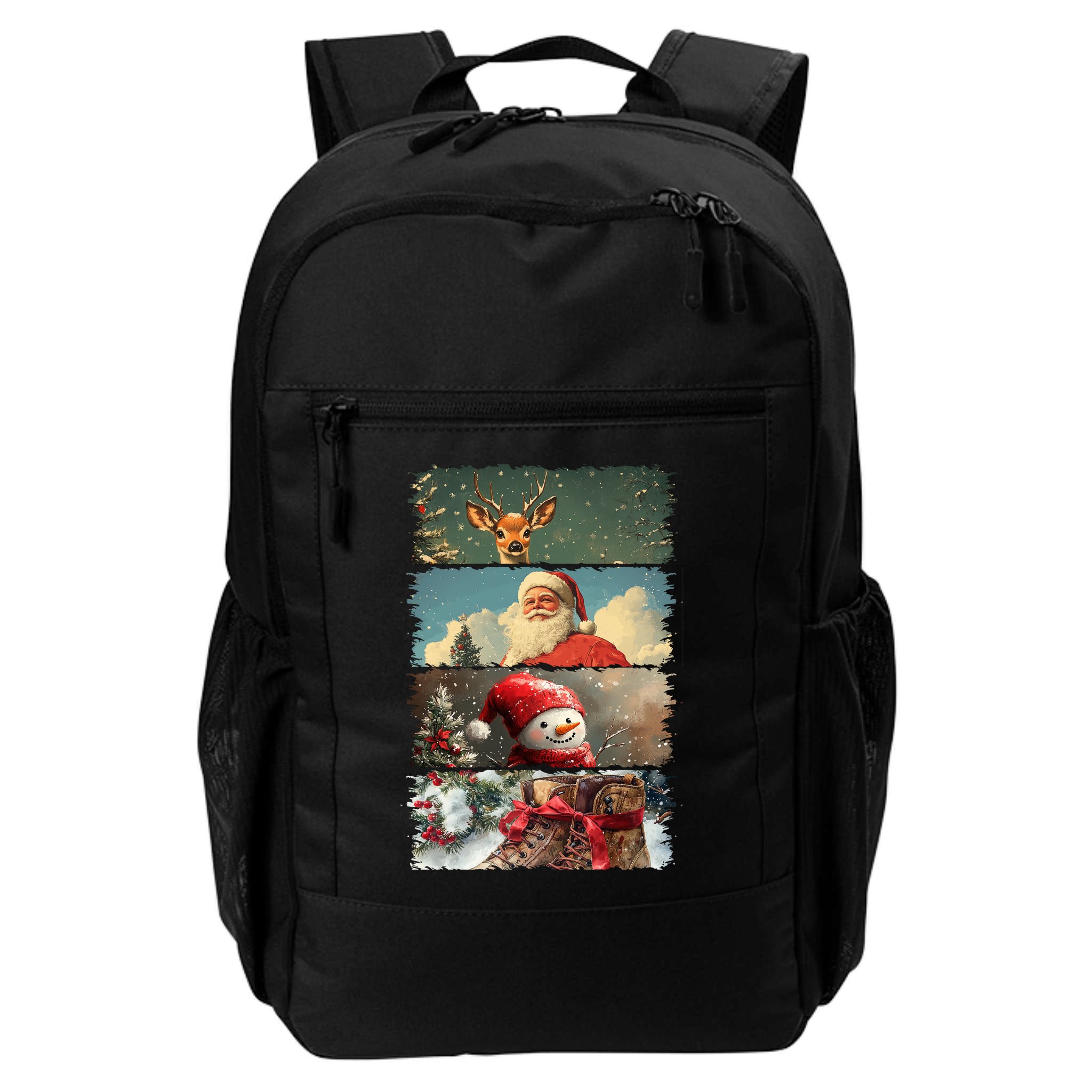 Retro Christmas Story Line Backpack