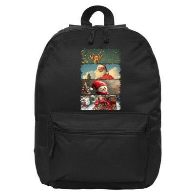 Retro Christmas Story Line 16 in Basic Backpack