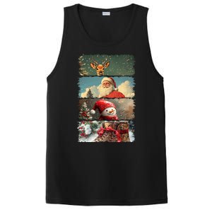 Retro Christmas Story Line PosiCharge Competitor Tank