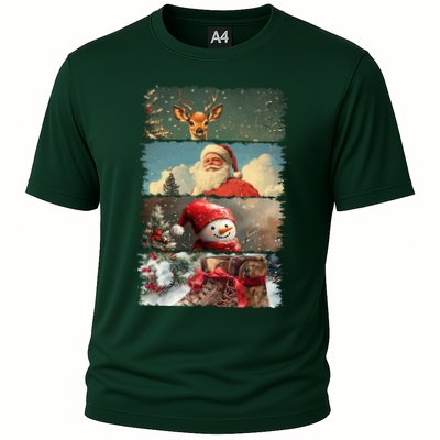 Retro Christmas Story Line Performance Shirt