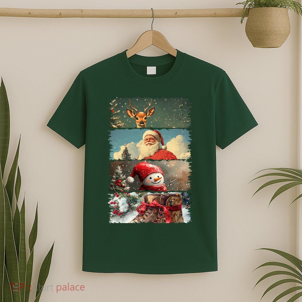 Retro Christmas Story Line T-Shirt