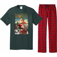 Retro Christmas Story Line Pajama Set