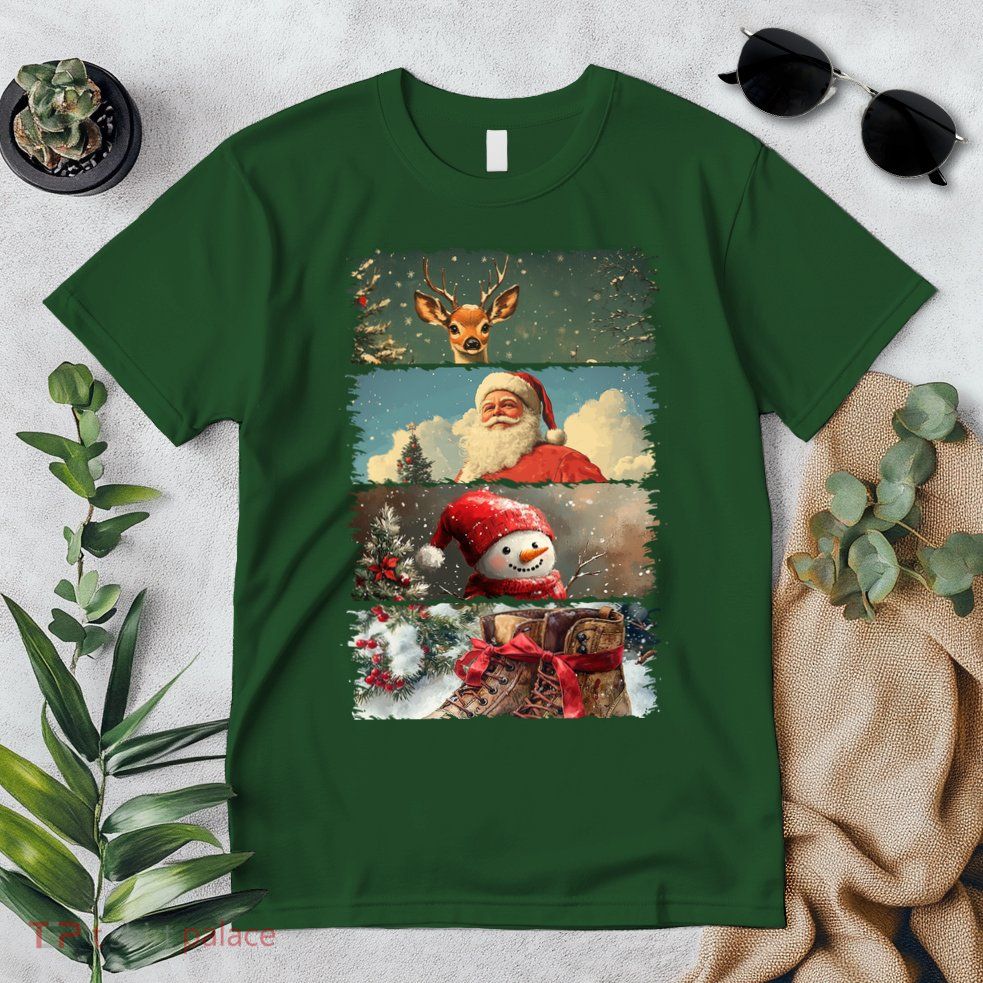 Retro Christmas Story Line Premium T-Shirt