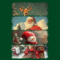 Retro Christmas Story Line Visor