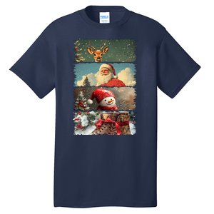 Retro Christmas Story Line Tall T-Shirt