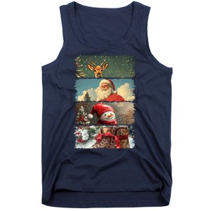 Retro Christmas Story Line Tank Top