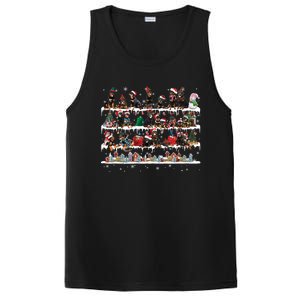 Rottweiler Christmas Snow Layers Santa Dog Ugly Xmas Gift PosiCharge Competitor Tank