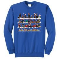 Rottweiler Christmas Snow Layers Santa Dog Ugly Xmas Gift Sweatshirt