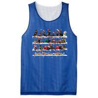 Rottweiler Christmas Snow Layers Santa Dog Ugly Xmas Gift Mesh Reversible Basketball Jersey Tank