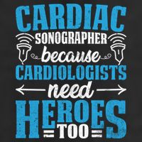 Rdcs Cardiac Sonographer Ultrasound Tech Technician Novelty Gift 7 Panel Mesh Trucker Snapback Hat
