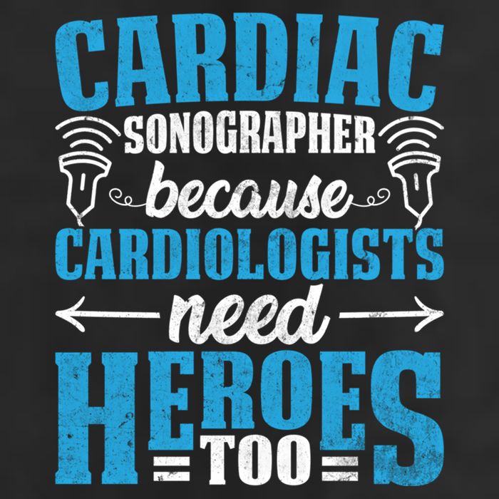 Rdcs Cardiac Sonographer Ultrasound Tech Technician Novelty Gift 7 Panel Mesh Trucker Snapback Hat