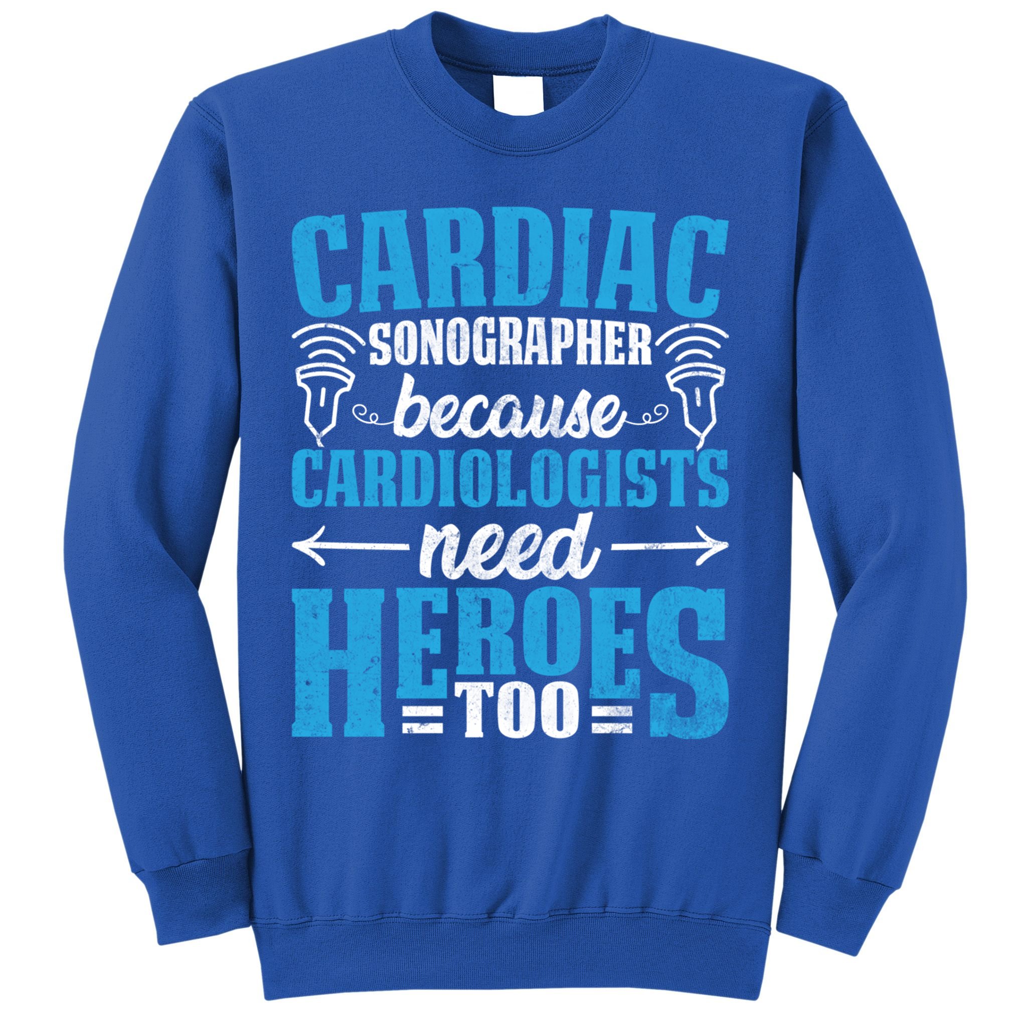 Rdcs Cardiac Sonographer Ultrasound Tech Technician Novelty Gift Sweatshirt