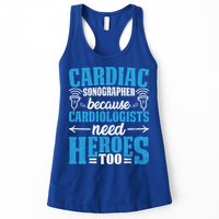 Rdcs Cardiac Sonographer Ultrasound Tech Technician Novelty Gift Womens Tank Top