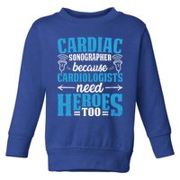 Rdcs Cardiac Sonographer Ultrasound Tech Technician Novelty Gift Toddler Sweatshirt