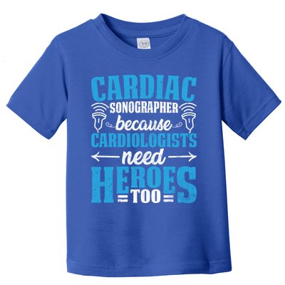 Rdcs Cardiac Sonographer Ultrasound Tech Technician Novelty Gift Toddler T-Shirt