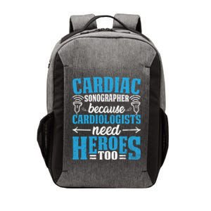 Rdcs Cardiac Sonographer Ultrasound Tech Technician Novelty Gift Vector Backpack