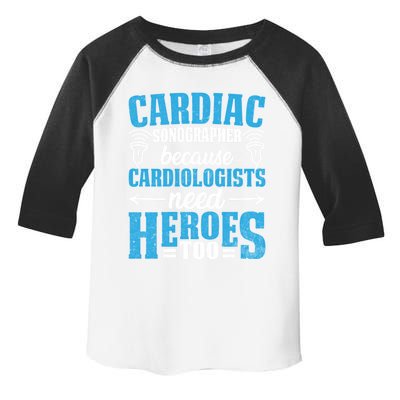 Rdcs Cardiac Sonographer Ultrasound Tech Technician Novelty Gift Toddler Fine Jersey T-Shirt