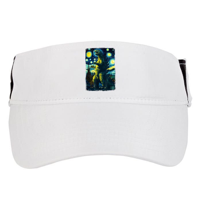 Retro Classic Starry Night Legendary Japanese Kaiju Adult Drive Performance Visor
