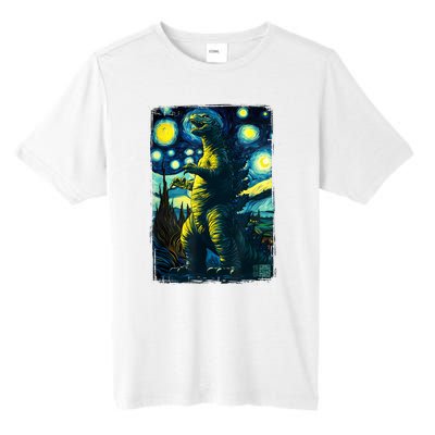 Retro Classic Starry Night Legendary Japanese Kaiju Tall Fusion ChromaSoft Performance T-Shirt