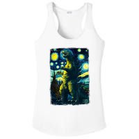 Retro Classic Starry Night Legendary Japanese Kaiju Ladies PosiCharge Competitor Racerback Tank