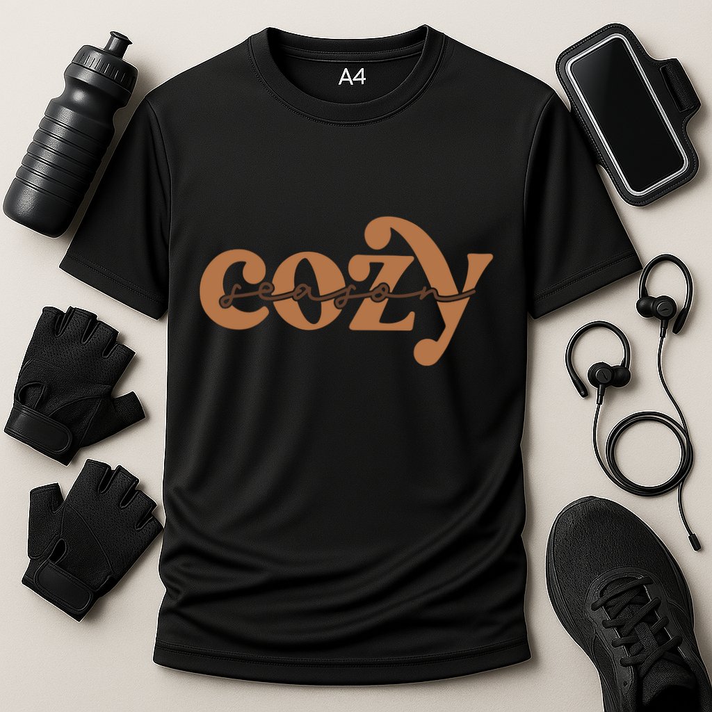 Retro Cozy Season Cooling Performance Crew T-Shirt