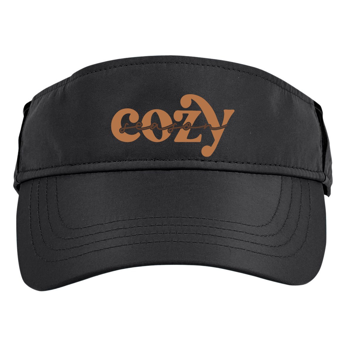 Retro Cozy Season Adult Drive Performance Visor