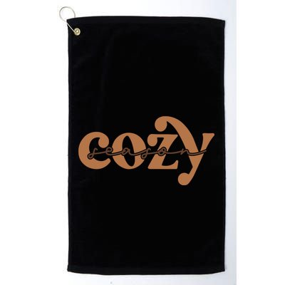 Retro Cozy Season Golf Towel