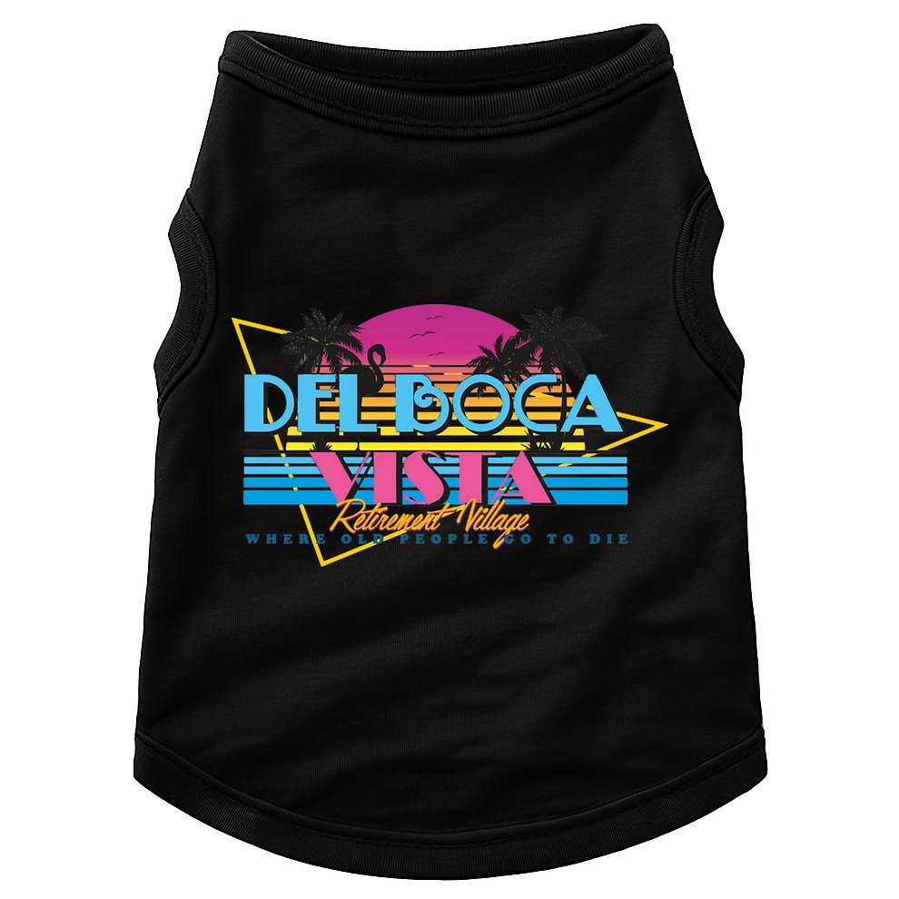 Retro City Summer Trip Doggie Tank