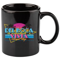 Retro City Summer Trip 11oz C Handle Ceramic Mug