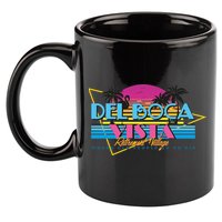 Retro City Summer Trip 11oz C Handle Ceramic Mug