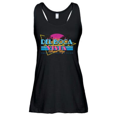 Retro City Summer Trip Ladies Essential Flowy Tank